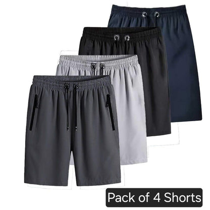 Men’s Cotton Shorts – Pack of 4 (Available in 6 Sizes)