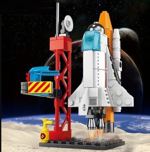 8 in 1 Spacecraft Building Blocks for Kids
